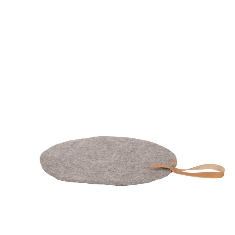 Sitting pad  Ø40 - Natural brown