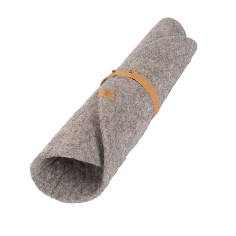 Sitting pad  Ø40 - Natural brown